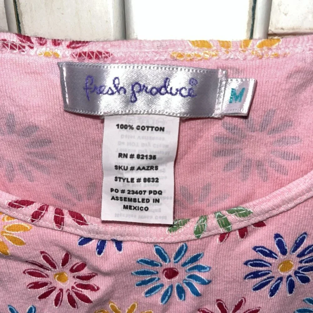 Fresh Produce Pink Floral Tank Top - Picture 3 of 3